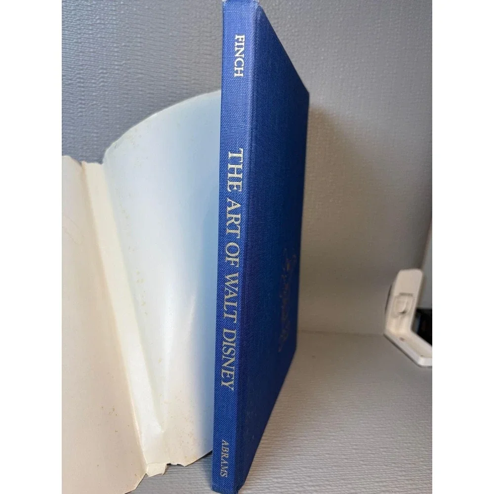 The Art of Walt Disney Christopher Finch 1975 Abrams New Concise Edition Book